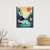 COSTA RICA #1 POSTER (Küche)