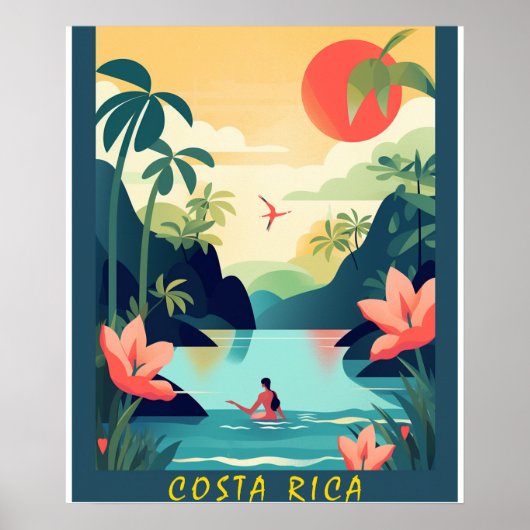 COSTA RICA #1 POSTER (Vorne)