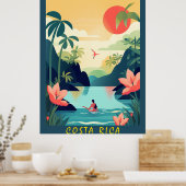 COSTA RICA #1 POSTER (Küche)