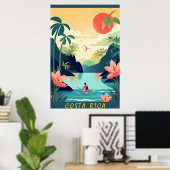 COSTA RICA #1 POSTER (Heimbüro)