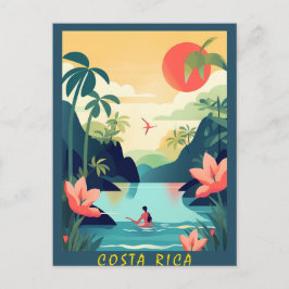 COSTA RICA #1 POSTKARTE