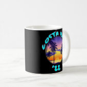 Costa Rica 2022 Tropische Reise Sonnenuntergang Kaffeetasse (VorderseiteRechts)