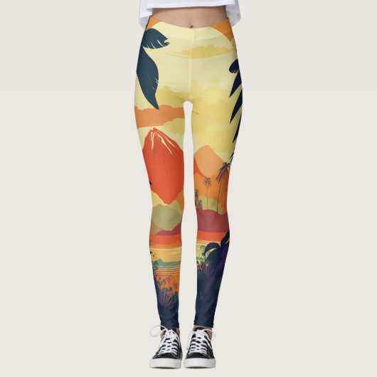 COSTA RICA #2 LEGGINGS (Vorderseite)