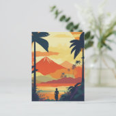 COSTA RICA #2 POSTKARTE (Stehend Vorderseite)