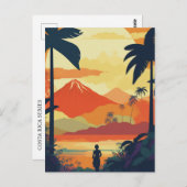 COSTA RICA #2 POSTKARTE (Vorne/Hinten)