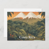 Costa Rica (2) Postkarte (Vorne/Hinten)