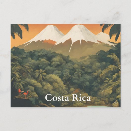 Costa Rica (2) Postkarte (Vorderseite)
