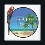 Costa Rica - 2 Zoll Square Magnet<br><div class="desc">Costa Rica - 2 Zoll Square Magnet</div>