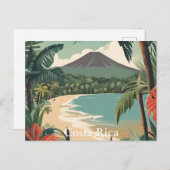 Costa Rica (4) Postkarte (Vorne/Hinten)