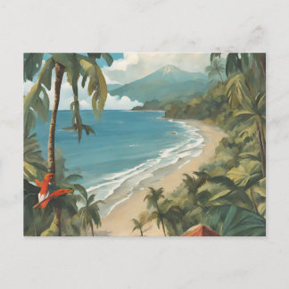 Costa Rica 5 Postkarte
