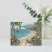 Costa Rica (6) Postkarte (Stehend Vorderseite)