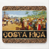 Costa Rica Alegoria Del Cafe Mousepad (Vorne)