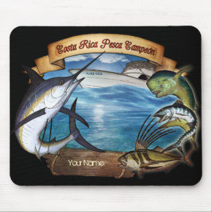 Costa Rica Angelmeister (Ihr Name) Mousepad