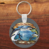 Costa Rica Angelmeister (Ihr Name) Schlüsselanhänger (Vorderseite)