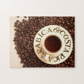 Costa Rica Arabica Puzzle (Horizontal)