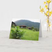 Costa Rica, Arenal-Vulkan, Karte (Gelbe Blume)