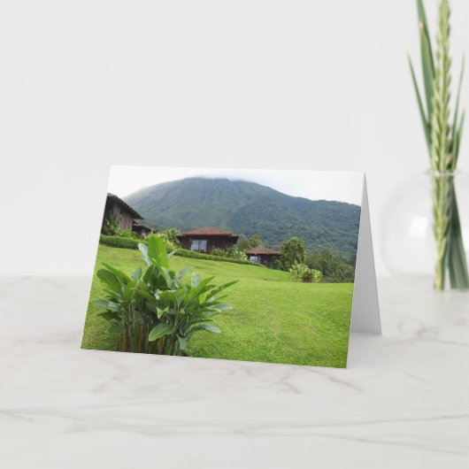 Costa Rica, Arenal-Vulkan, Karte (Vorderseite)