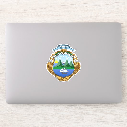 Costa Rica Aufkleber (Computer)