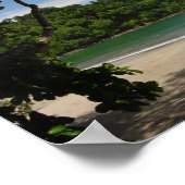 Costa Rica Beach Paradise Poster (Ecke)