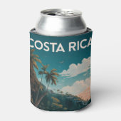 Costa Rica Beach Pura Vida Dosenkühler (Kanne Vorderseite)