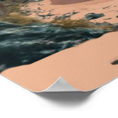 Costa Rica Beach Pura Vida Poster (Ecke)