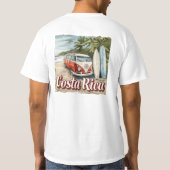 Costa Rica Beach T Shirt (Rückseite)