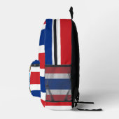 Costa Rica Bedruckter Rucksack (Rechts)