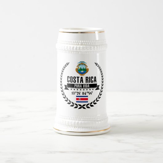Costa Rica Bierglas (Mittel)