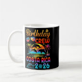Costa Rica Birthday Trip Vacation 2026 Matching Gr Kaffeetasse (Links)