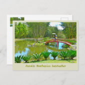 Costa Rica / Bontanical Park Postkarte (Vorne/Hinten)