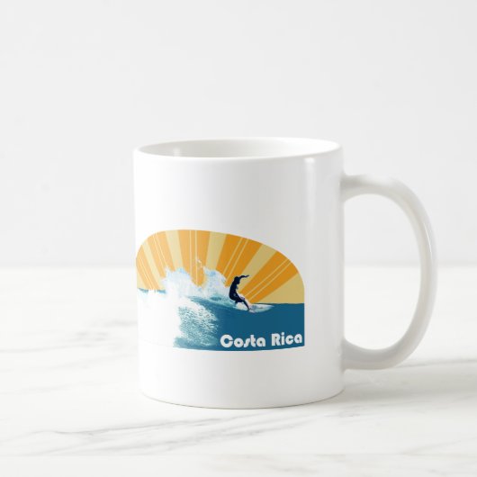 Costa Rica-Brandung Kaffeetasse (Rechts)