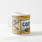 Costa Rica Brandungs-Geschäfts-Tasse Kaffeetasse (Vorderseite Links)