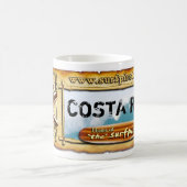Costa Rica Brandungs-Geschäfts-Tasse Kaffeetasse (Mittel)