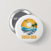 Costa Rica Button (Vorne & Hinten)