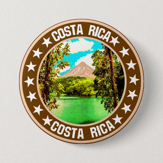 Costa Rica Button (Vorderseite)