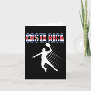 Costa Rica Bysketbyll Liebhaber Jersey Costa Rican Karte