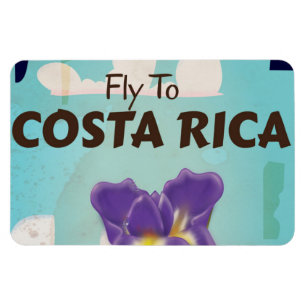 Costa Rica Classic Vintage-Reiseplakat Magnet