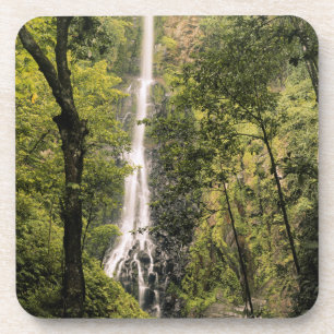 Costa Rica, Cocos-Insel, Wafer Bay Wasserfall Getränkeuntersetzer