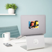 Costa Rica Colorful Toucan Pura Vida Aufkleber (Laptop auf Schreibtisch)