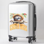 Costa Rica cool sloth Classic T-Shirt Aufkleber (Koffer)