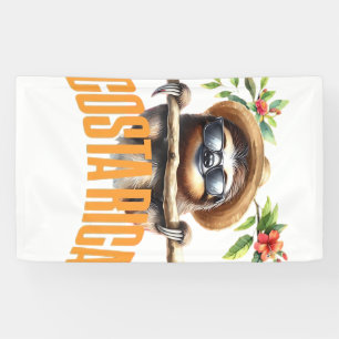 Costa Rica cooler Faultier Classic T-Shirt Banner