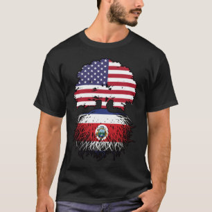 Costa Rica Costa Rica USA Tree Roots T-Shirt