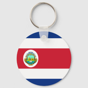 Costa Rica - Costa Rican Staatsflagge Schlüsselanhänger