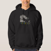 Costa Rica, das Surfer surft Hoodie (Vorderseite)