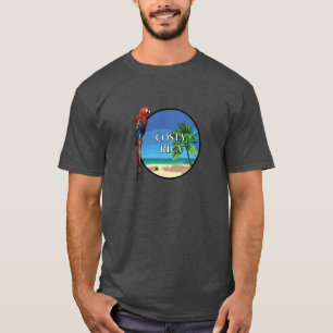 Costa Rica - Der dunkle T - Shirt der Männer