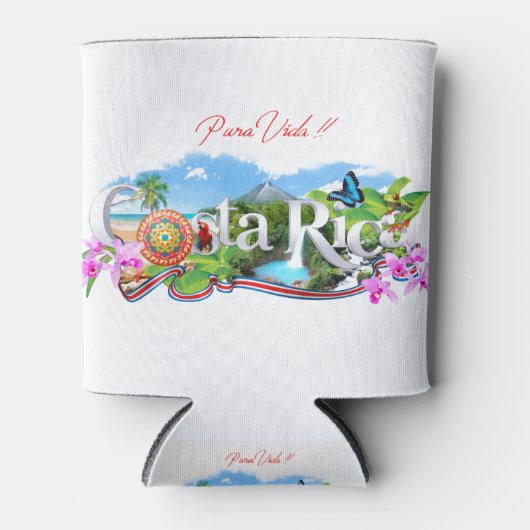 Costa Rica Dosenkühler (Vorderseite)