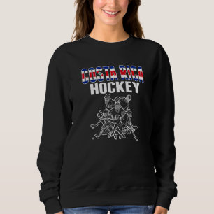 Costa Rica Eishockeyfan Costa Rica Eishockeymannsc Sweatshirt