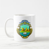 Costa Rica Emblem Kaffeetasse (Links)