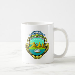 Costa Rica Emblem Kaffeetasse