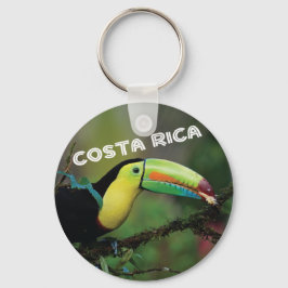 Costa Rica farbenfroher Toucan Bird Schlüsselanhänger